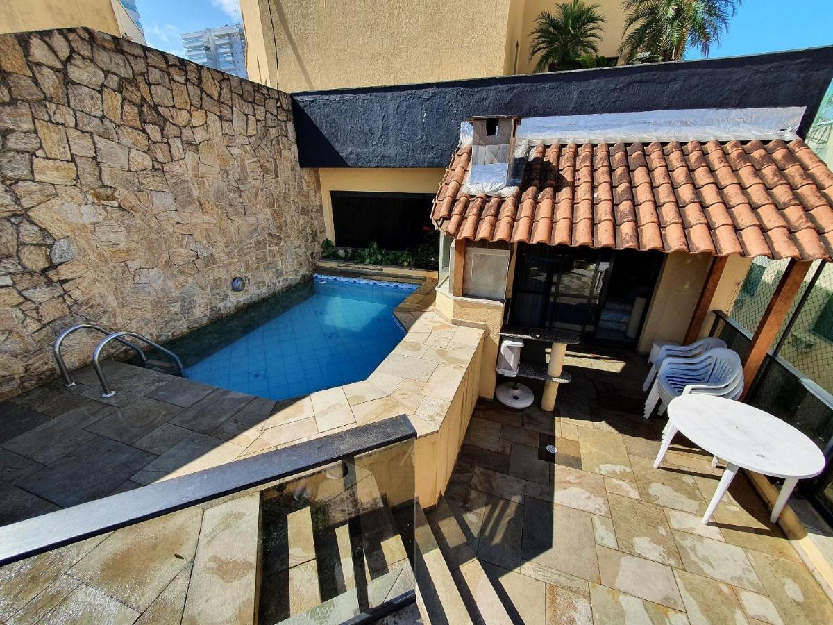 Cobertura Piscina Guaruja Apartamento Exterior foto