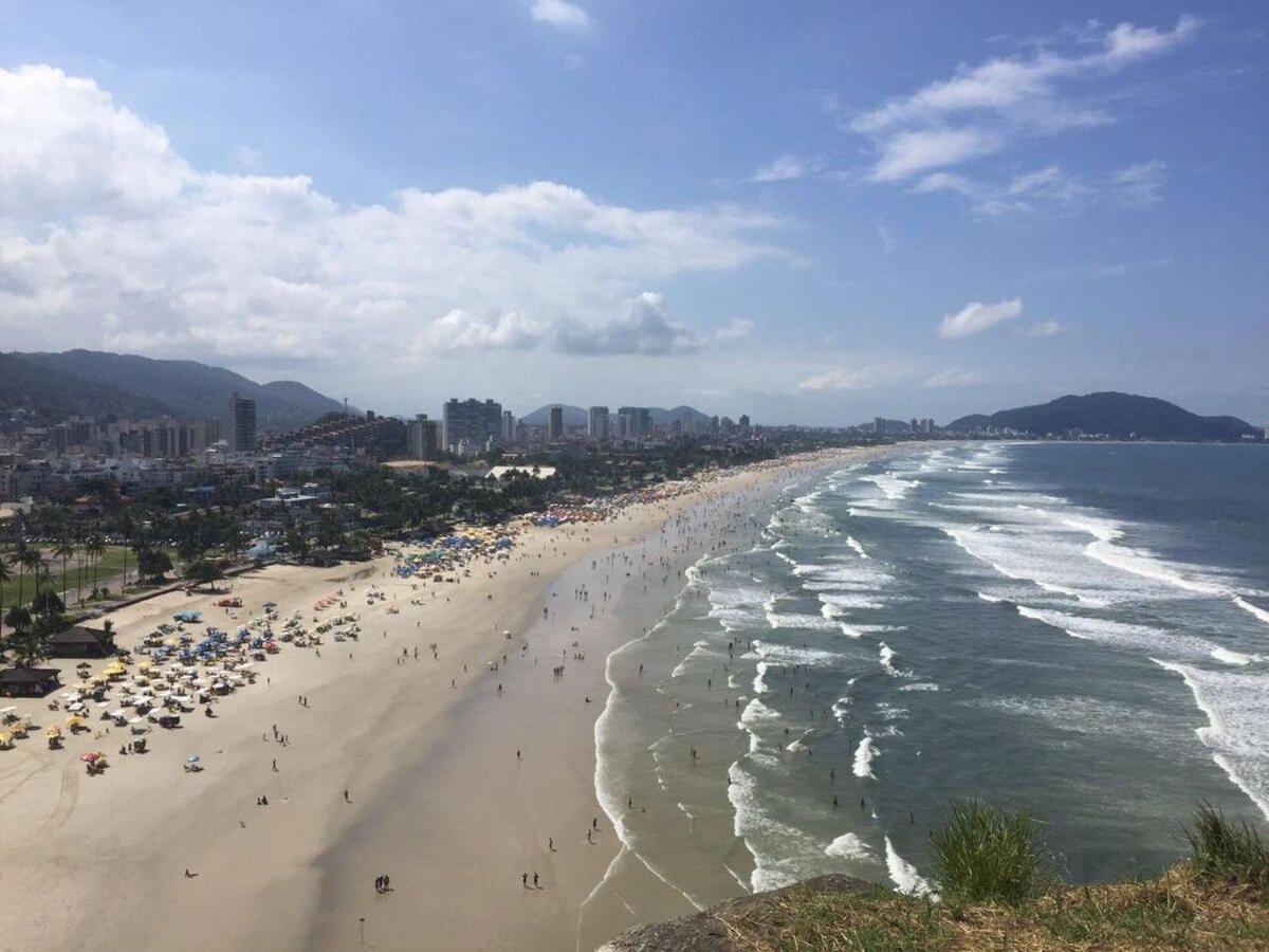 Cobertura Piscina Guaruja Apartamento Exterior foto